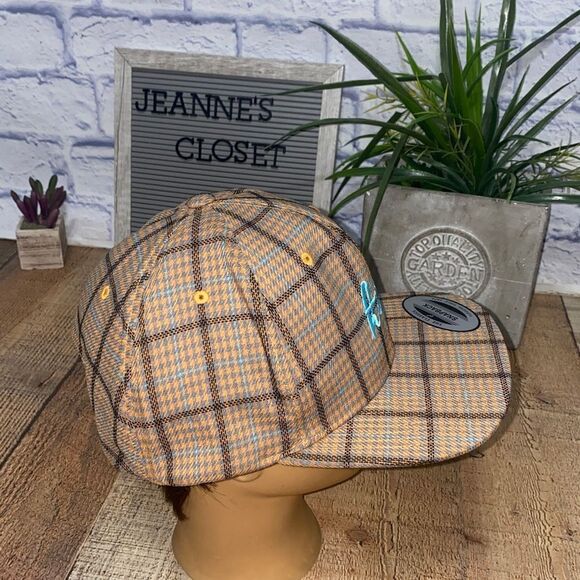 HTFU script plaid hat cap - Picture 8 of 9